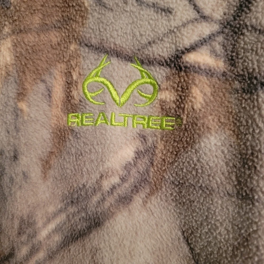 Realtree Brown and Green Camouflage Kids Jacket
